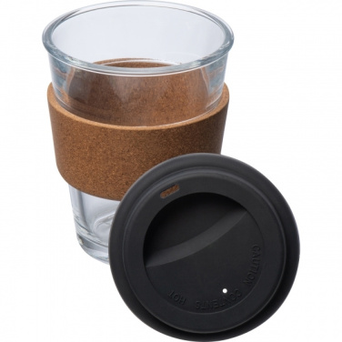 Logo trade advertising products image of: Glass drinking cup WROCŁAW 350ml