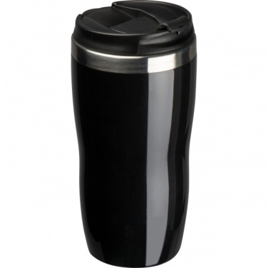 Logo trade promotional items image of: Set of vacuum flask and drinking cup SPLIT 450 ml