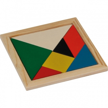 Logotrade promotional product picture of: Wooden puzzle PORTO