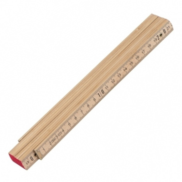 Logo trade promotional item photo of: Folding rule ST. GALLEN