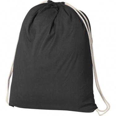 Logotrade advertising products photo of: Cotton gym bag BUDAPEST