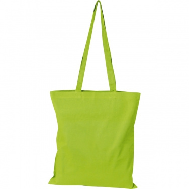 Logo trade promotional gifts image of: Cotton bag with long handles COPENHAGEN