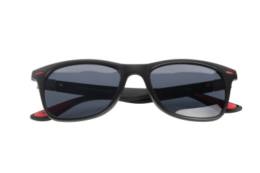 Logo trade promotional merchandise picture of: Sunglasses MAHAVELI Schwarzwolf