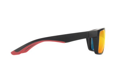 Logo trade advertising products picture of: Sunglasses IRAVADI Schwarzwolf
