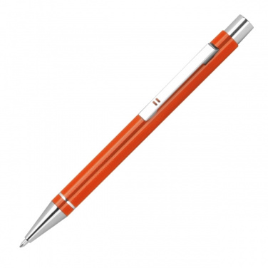 Logo trade business gift photo of: Metal semi gel ballpoint Pen ALMEIRA