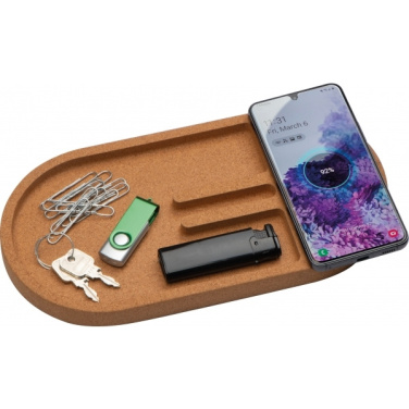 Logo trade corporate gift photo of: Desk organiser with charging station LANCASTER