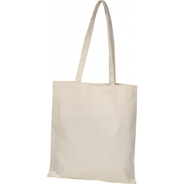 Logo trade advertising products image of: Organic cotton bag HONG KONG