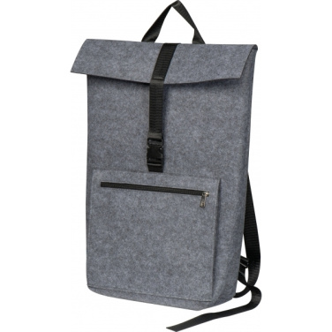 Logotrade business gifts photo of: RPET Felt Backpack BIRMINGHAM