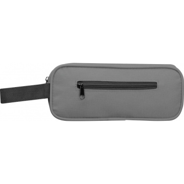 Logo trade business gift photo of: Toiletry bag RPET NEUCHATEL