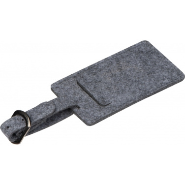 Logo trade promotional giveaways picture of: Felt Suitcase Tag PORTLAND