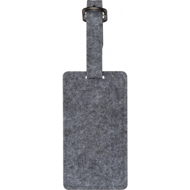 Logotrade promotional item picture of: Felt Suitcase Tag PORTLAND