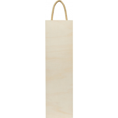 Logo trade promotional giveaways image of: Wine box DAVENPORT
