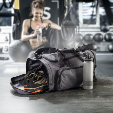 Logotrade corporate gift picture of: Travel and sport bag ARARAT Schwarzwolf