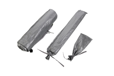 Logo trade business gifts image of: Outdoor shelter KERKINI Schwarzwolf