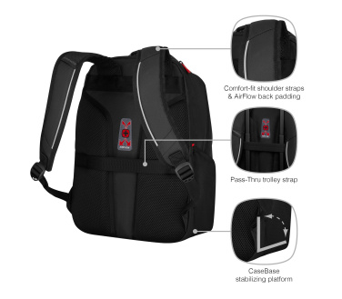 Logo trade promotional merchandise image of: Backpack Wenger Altair 15,6''