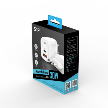 Logo trade promotional merchandise photo of: SILICON POWER fast charger QM25