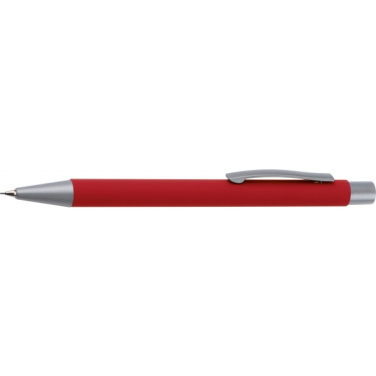 Logotrade promotional product image of: Mechanical pencil soft touch ANCONA