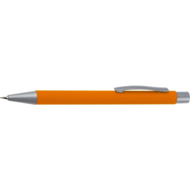 Logotrade promotional gift picture of: Mechanical pencil soft touch ANCONA