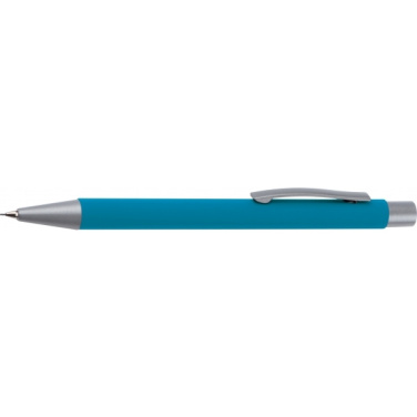 Logo trade promotional merchandise picture of: Mechanical pencil soft touch ANCONA