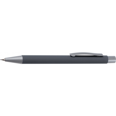 Logo trade promotional item photo of: Mechanical pencil soft touch ANCONA