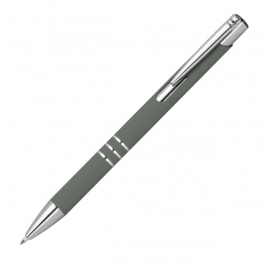 Logotrade advertising product image of: Semi gel pen soft touch DUNMORE