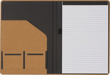 Logo trade promotional giveaways picture of: A4 writing folder Syracuse