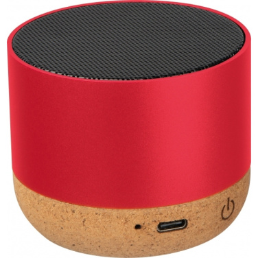 Logo trade promotional merchandise picture of: Recycled speaker Brest