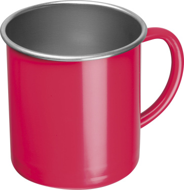 Logotrade corporate gifts photo of: Steel cup Trezzo