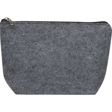 Logo trade promotional item photo of: RPET cosmetic bag Cremona