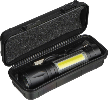 Logotrade promotional merchandise image of: Rechargeable flashlight Tokyo