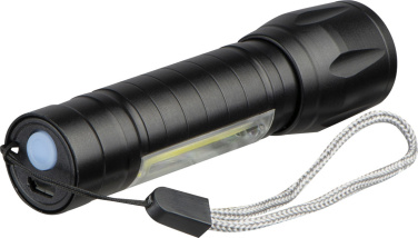 Logo trade promotional gifts image of: Rechargeable flashlight Tokyo