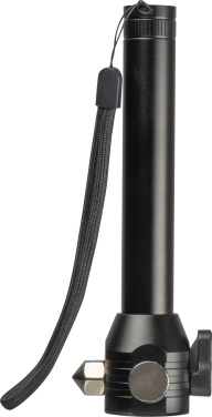 Logo trade promotional merchandise image of: Rechargeable flashlight Trent