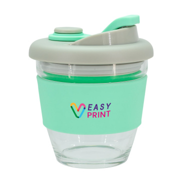 Logo trade promotional gifts picture of: Glass coffee cup 227 ml