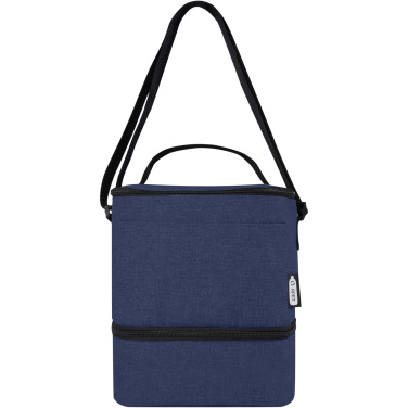 Logo trade promotional gifts picture of: Tundra 9-can GRS RPET lunch cooler bag 9L