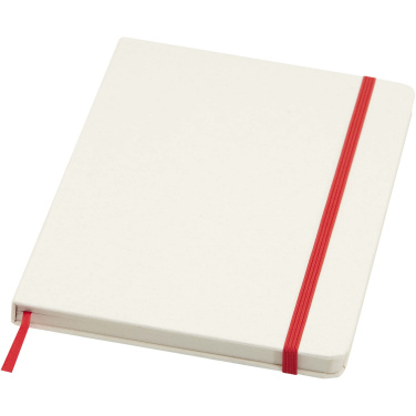 Logotrade business gifts photo of: Bass A5 recycled hard cover notebook with lined pages