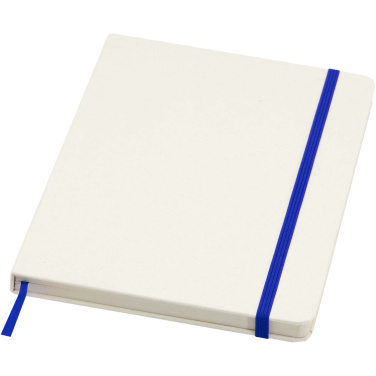 Logotrade business gifts photo of: Bass A5 recycled hard cover notebook with lined pages