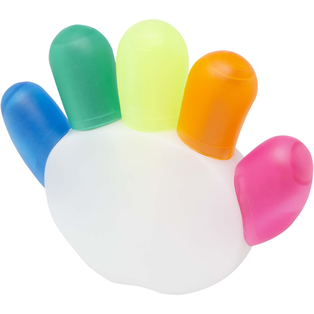 Logo trade corporate gifts picture of: Patina 5-colour highlighter