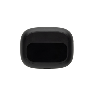 Logo trade promotional items image of: Airtune RCS recycled plastic ANC earbuds with touch screen