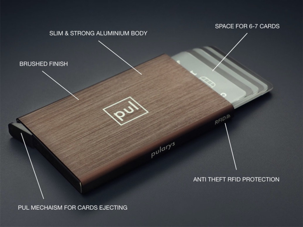 Logotrade promotional gift image of: RFID credit card holder 94415500
