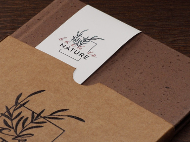 Logotrade promotional item picture of: Recycled Coffee Notebook 209733900