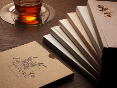 Logo trade promotional items picture of: Recycled Hemp Notebook 209734300
