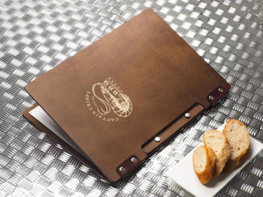 Logo trade promotional merchandise image of: Menu cover 1955121