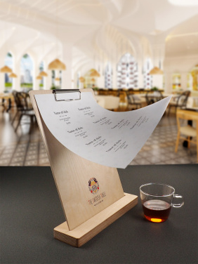 Logo trade promotional gift photo of: Clipboard with stand 2088121