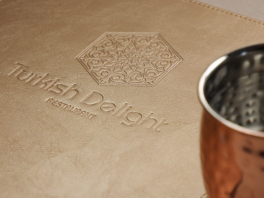 Logo trade promotional products image of: Menu cover 2091322