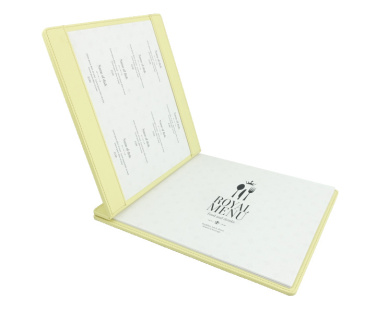 Logo trade promotional merchandise picture of: Menu cover 1083119