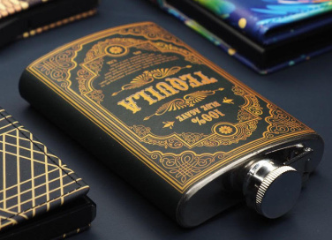 Logo trade promotional gift photo of: Hip flask 425119