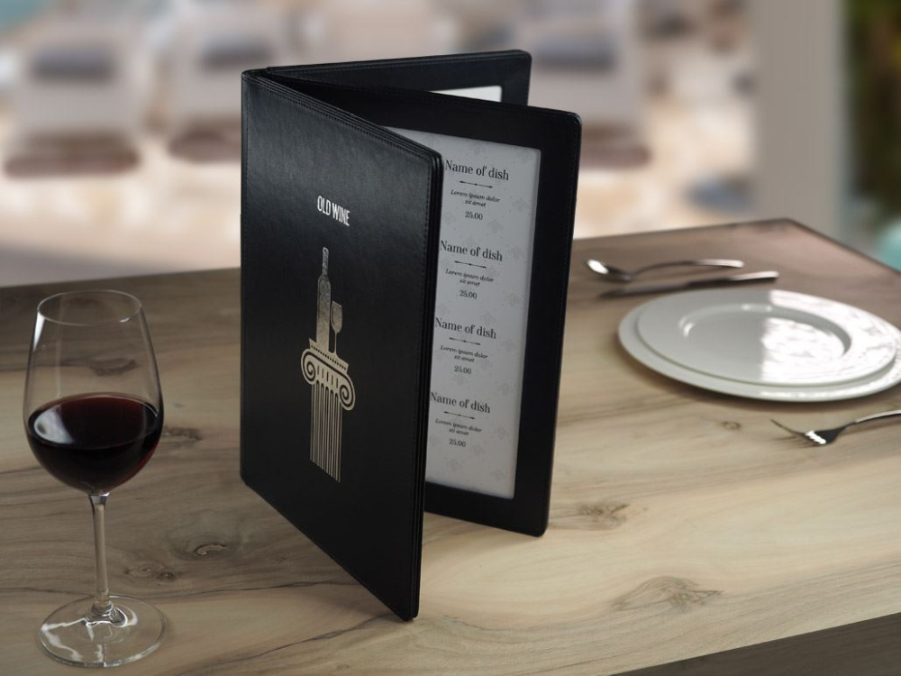 Logotrade promotional giveaway image of: Menu cover 1065119