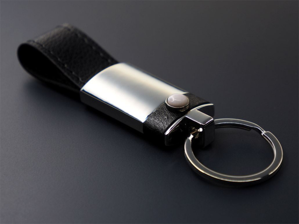Logotrade promotional merchandise photo of: Opal stone Keyring 1294095