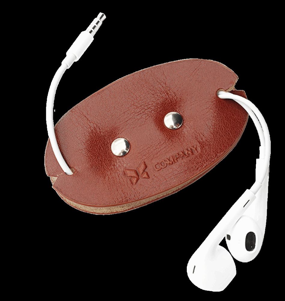 Logo trade business gift photo of: Earphone organizer 872067
