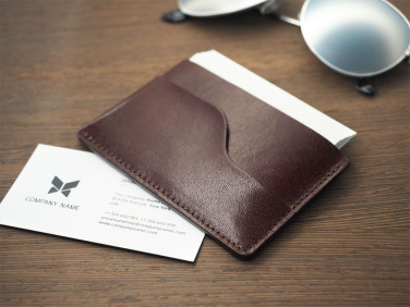 Logo trade corporate gifts image of: Business card holder 869067